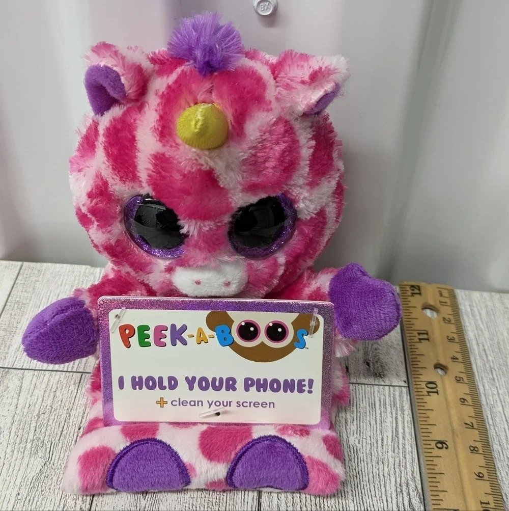 Ty Uni Pink and Purple Plush Accessory